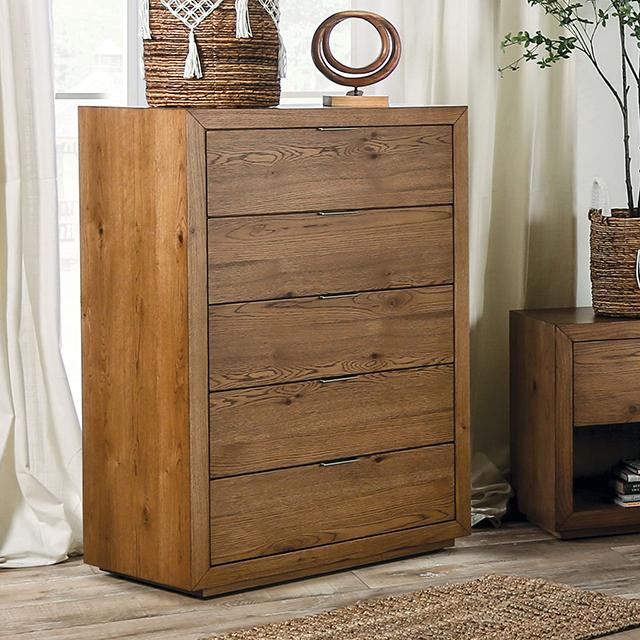 LEIRVIK Chest, Light Walnut Chest FOA East