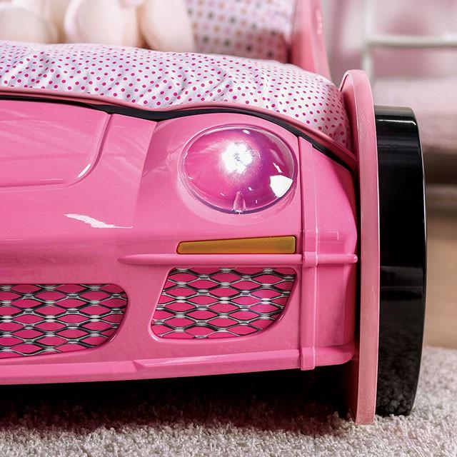 PRETTY GIRL CAR BED Twin Bed, Pink Bed FOA East