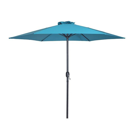 Lali 9 Ft Outdoor Umbrella + 21" Round Base Outdoor Accessories FOA East