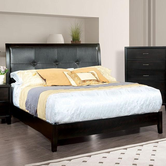 Enrico I Espresso Cal.King Bed Bed FOA East