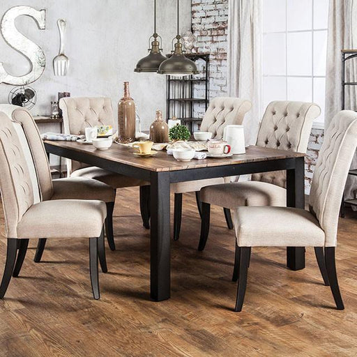 MARSHALL Rustic Oak Dining Table Dining Table FOA East