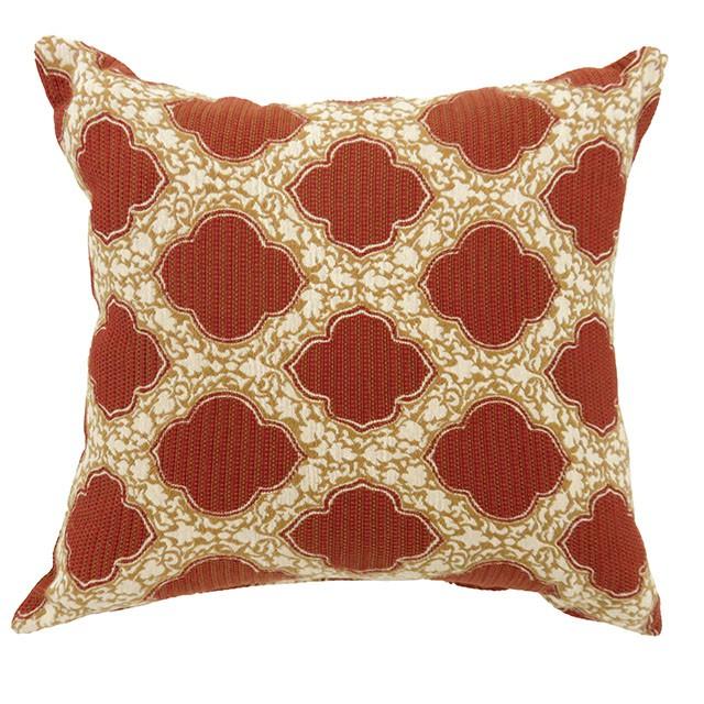 ROXY 22" X 22" Pillow, Red (2/CTN) Pillow FOA East