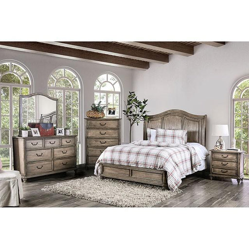 BELGRADE I Rustic Natural Tone Dresser Dresser FOA East