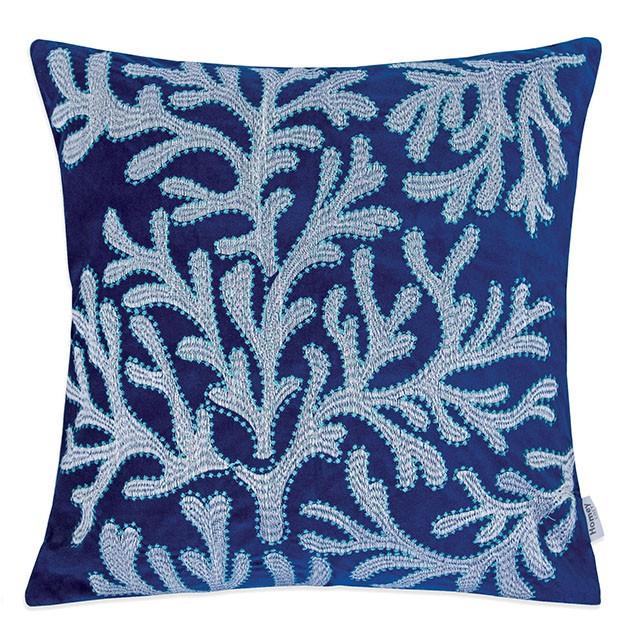 Dolly Blue 20" X 20" Pillow, Blue Pillow FOA East