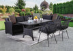 Shonda 3 PC. Patio Dining Set Outdoor Dining Set FOA East