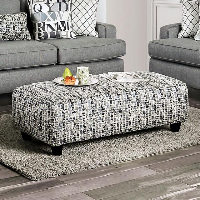 Verne Pattern Ottoman Ottoman FOA East