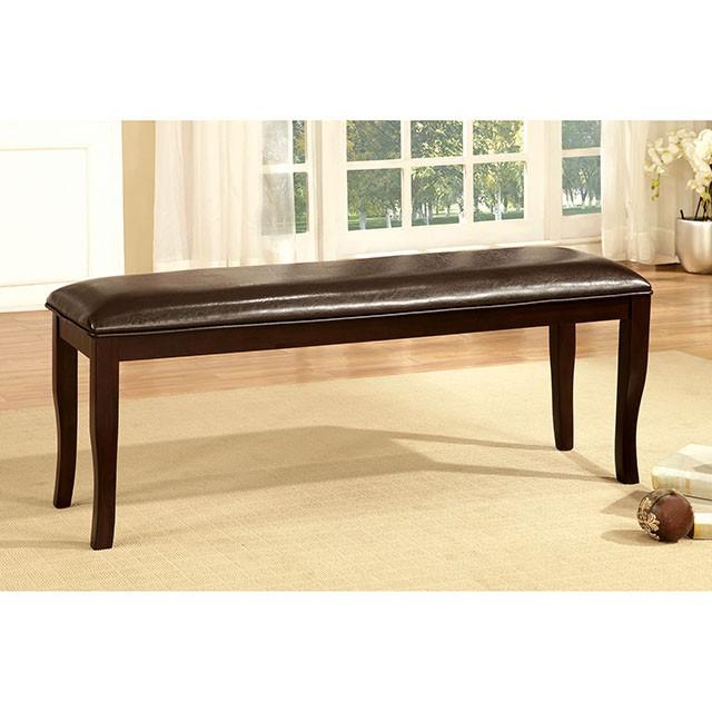 Woodside Dark Cherry/Espresso Bench Bench FOA East