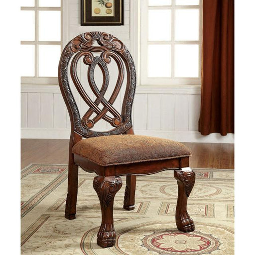 WYNDMERE Cherry Side Chair (2/CTN) Dining Chair FOA East