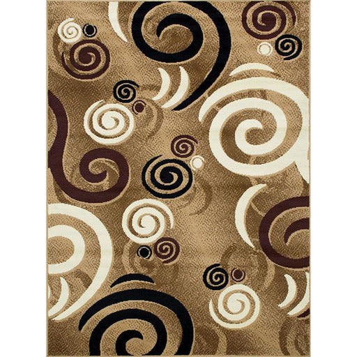 Blitar Brown 5' X 7' Area Rug Rug FOA East