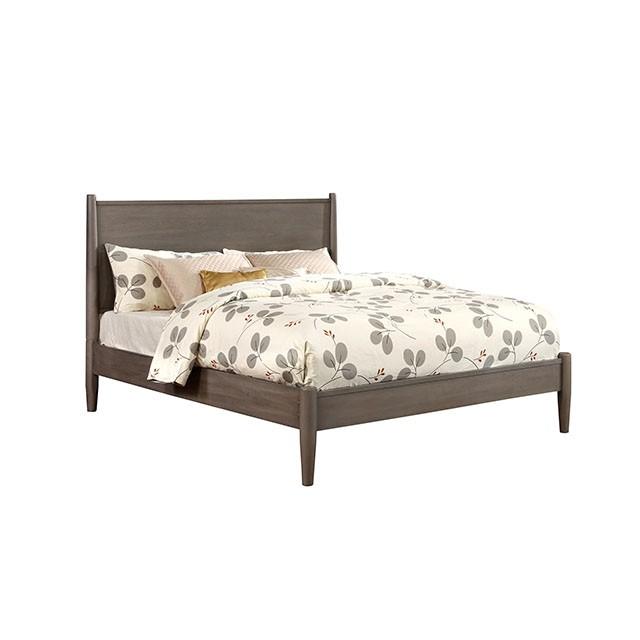 Lennart Gray Cal.King Bed Bed FOA East