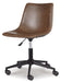 Bertmond Home Office Desk with Chair Home Office Set Ashley Furniture