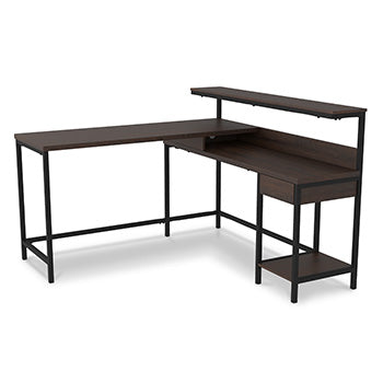 Camiburg Home Office L-Desk with Storage Desk Ashley Furniture