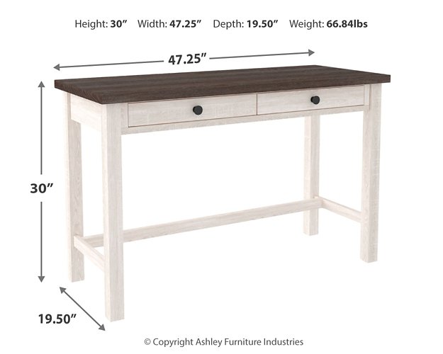 Dorrinson 47" Home Office Desk Desk Ashley Furniture