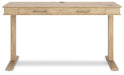 Elmferd 53" Adjustable Height Desk Desk Ashley Furniture
