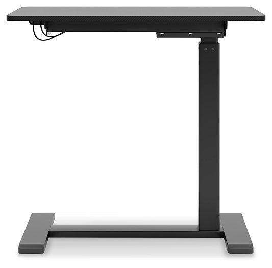 Lynxtyn Adjustable Height Home Office Side Desk Desk Ashley Furniture