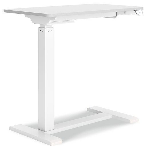 Lynxtyn Adjustable Height Home Office Side Desk Desk Ashley Furniture