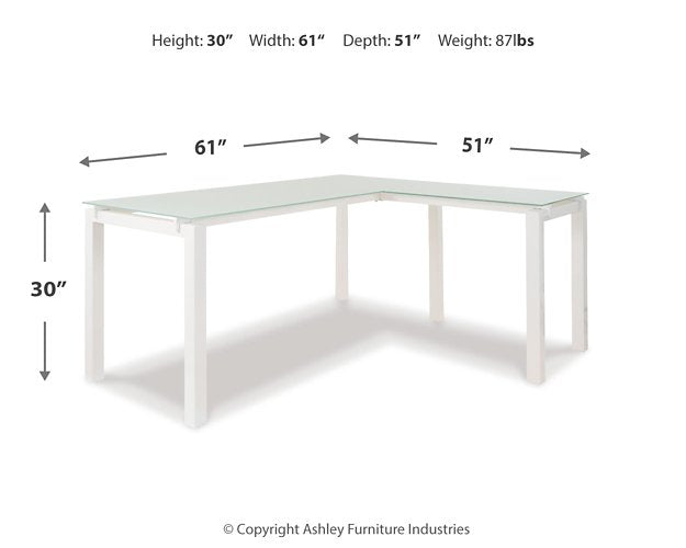 Baraga Home Office Set Home Office Set Ashley Furniture