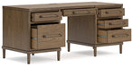 Roanhowe 68" Home Office Desk Desk Ashley Furniture