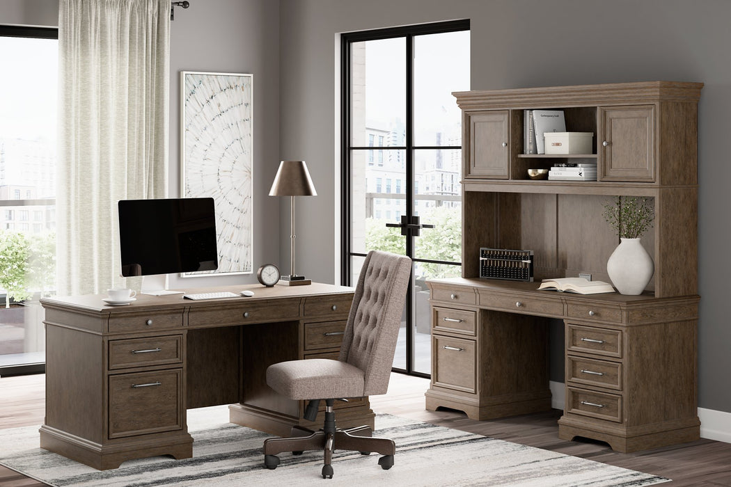 Janismore Home Office Desk Desk Ashley Furniture