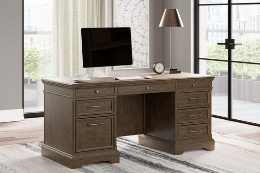 Janismore Home Office Desk Desk Ashley Furniture