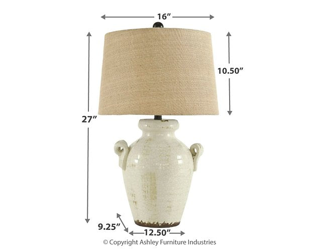 Emelda Table Lamp Lamp Ashley Furniture
