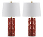 Jacemour Table Lamp (Set of 2) Table Lamp Pair Ashley Furniture