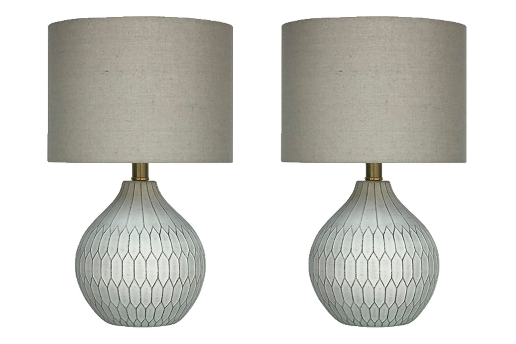Wardmont Lamp Set - Dayton Discount Furniture