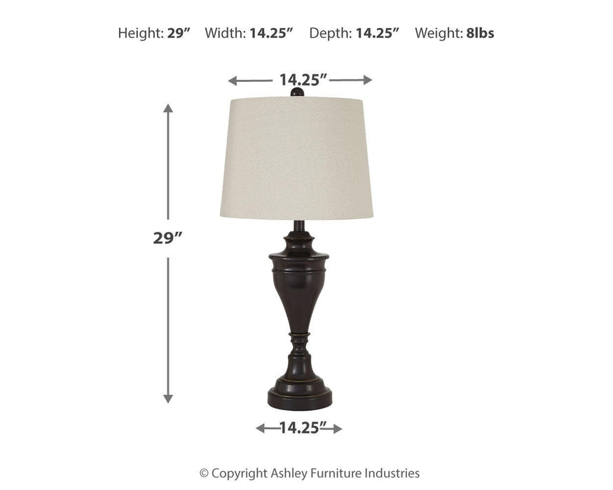 Darlita Table Lamp (Set of 2) - Dayton Discount Furniture