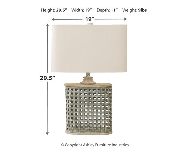Deondra Table Lamp Lamp Ashley Furniture