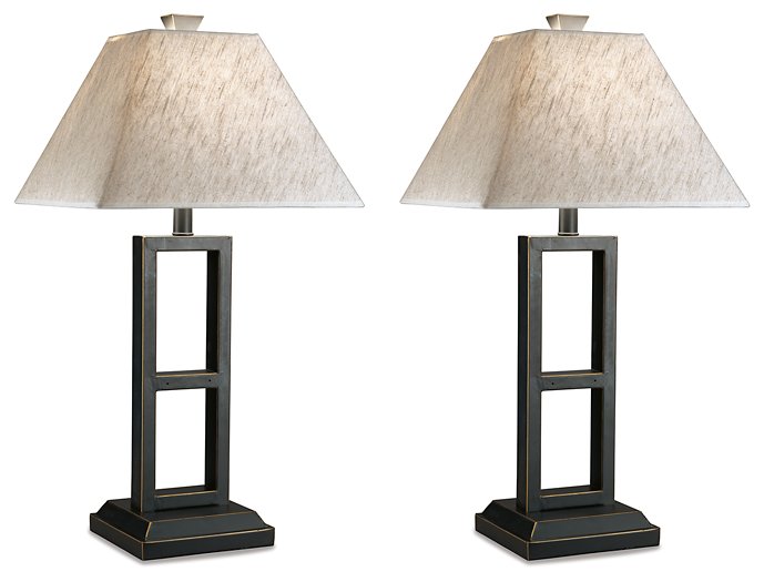 Deidra Table Lamp (Set of 2) Lamp Set Ashley Furniture