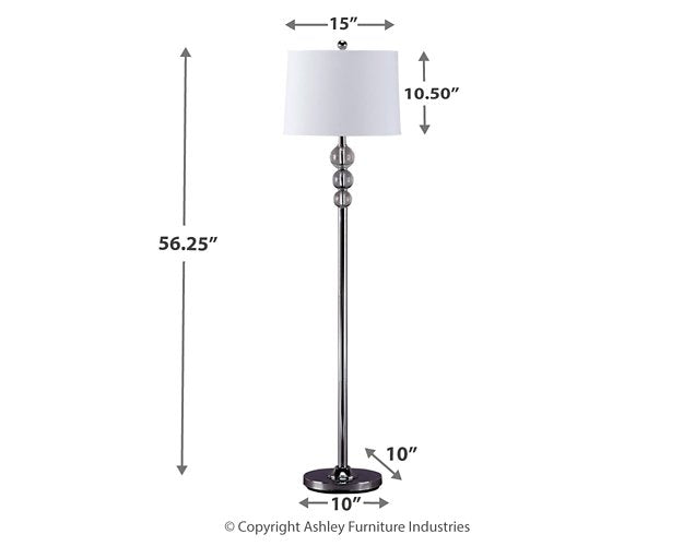 Joaquin Floor Lamp Lamp Ashley Furniture
