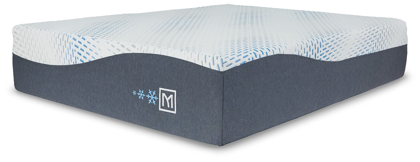 Millennium Cushion Firm Gel Memory Foam Hybrid Mattress and Base Set Mattress Set Ashley Furniture