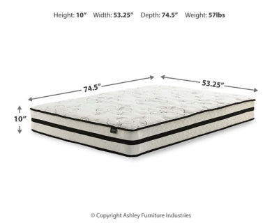 Chime 10 Inch Hybrid Mattress in a Box - Dayton Discount Furniture