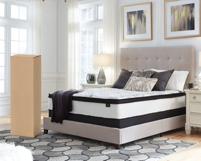 Chime 12 Inch Hybrid Mattress in a Box - Dayton Discount Furniture