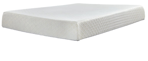 10 Inch Chime Memory Foam Mattress Set - Dayton Discount Furniture