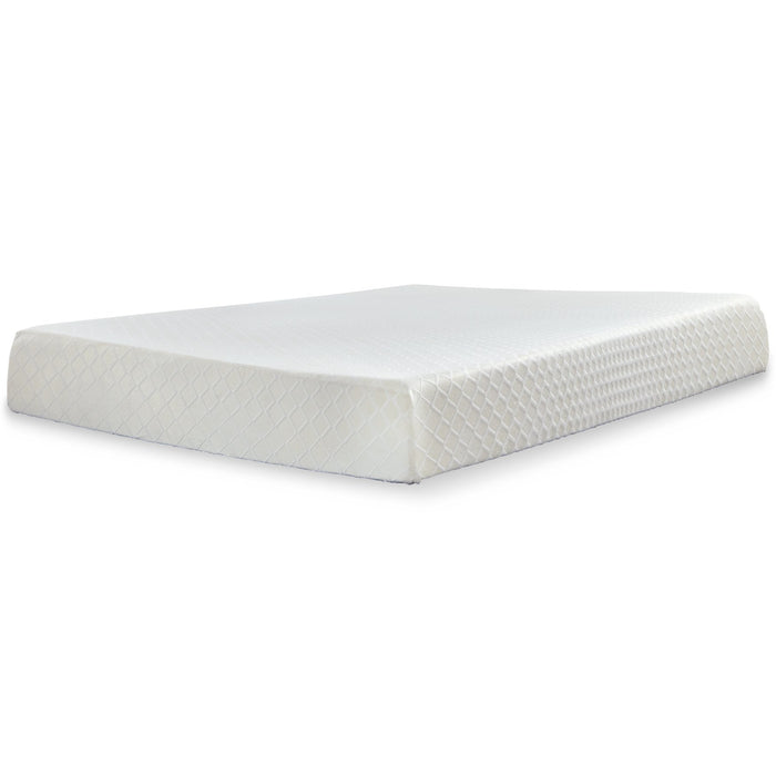 10 Inch Chime Memory Foam Mattress Set Mattress Set Ashley Furniture