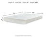 Chime 8 Inch Memory Foam Mattress in a Box - Dayton Discount Furniture