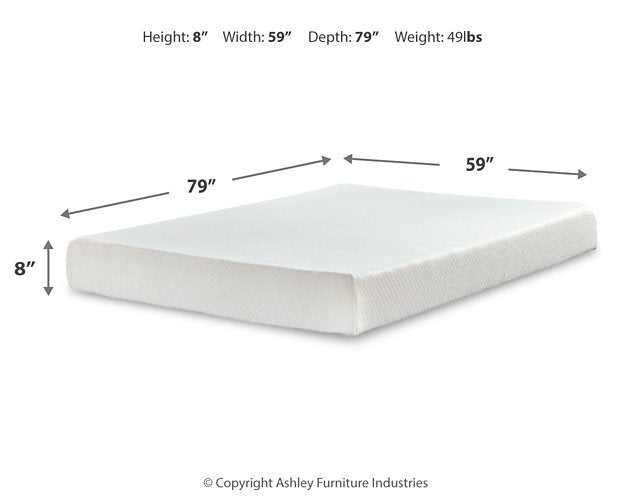 Charlang Bed and Mattress Set Mattress Set Ashley Furniture