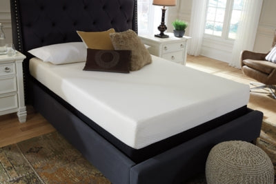 Chime 8 Inch Memory Foam Mattress in a Box - Dayton Discount Furniture