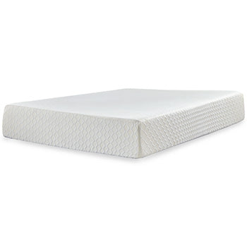 Chime 12 Inch Memory Foam Mattress Set Mattress Set Ashley Furniture