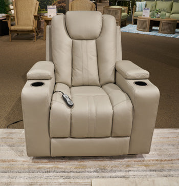 Elevate Edges Glider Recliner - Dayton Discount Furniture