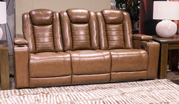 Gruaro Power Reclining Sofa - Dayton Discount Furniture