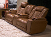 Gruaro Power Reclining Loveseat with Console - Dayton Discount Furniture