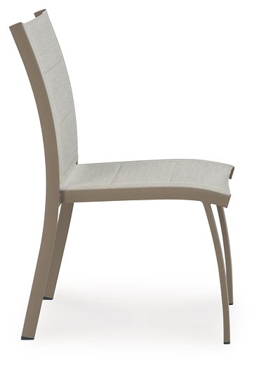 Mission Beach Outdoor Table and 2 Chairs Outdoor Chat Set Ashley Furniture