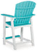 Eisely Outdoor Counter Height Bar Stool (Set of 2) Outdoor Counter Barstool Ashley Furniture
