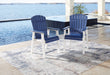 Toretto Outdoor Dining Arm Chair (Set of 2) Outdoor Dining Chair Ashley Furniture