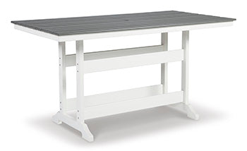 Transville Outdoor Counter Height Dining Table Outdoor Counter Table Ashley Furniture
