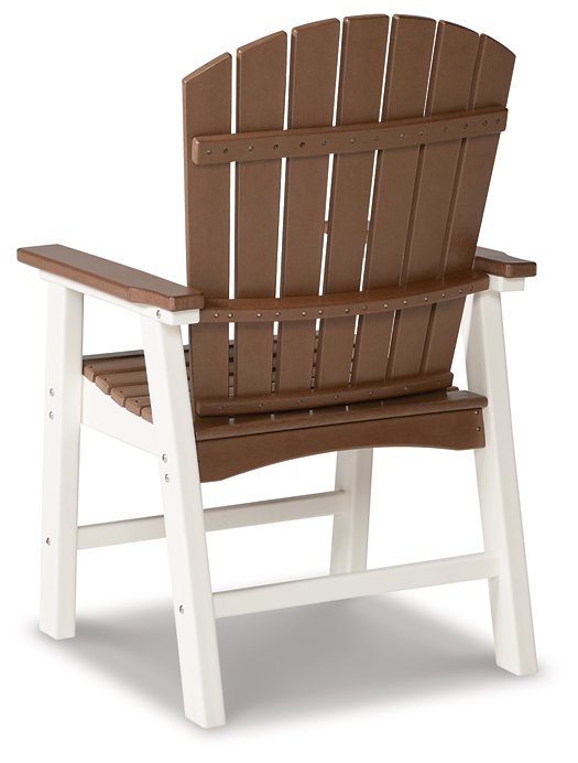 Genesis Bay Outdoor Dining Arm Chair (Set of 2) Outdoor Dining Chair Ashley Furniture
