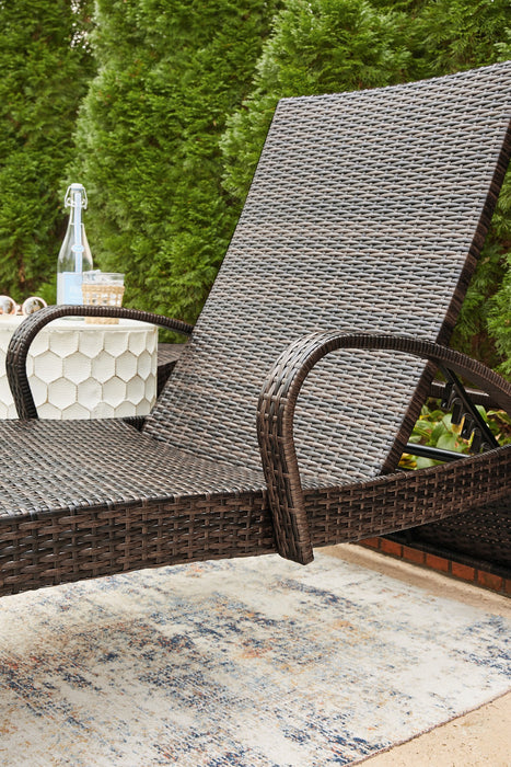 Kantana Chaise Lounge (set of 2) Outdoor Chaise-Lounge Ashley Furniture