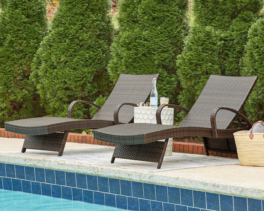 Kantana Chaise Lounge (set of 2) Outdoor Seating Ashley Furniture